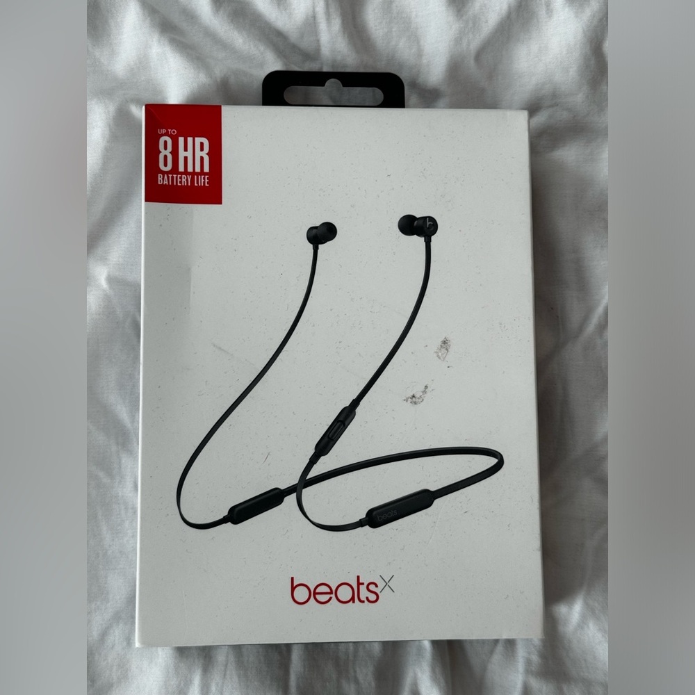 Beats by Dre BeatsX Black Earbud Headphones